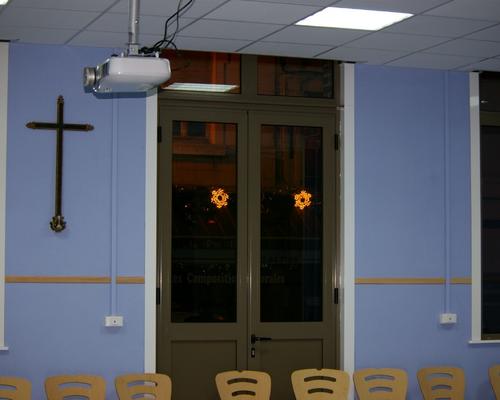 salle bleue