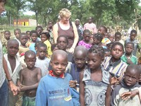 Marie et enfants