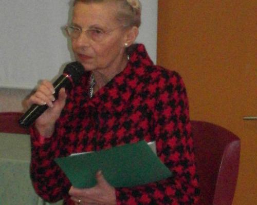 Danielle Durousseau présente le colloque
