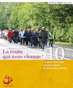 Couverture livret "la route qui nous change"