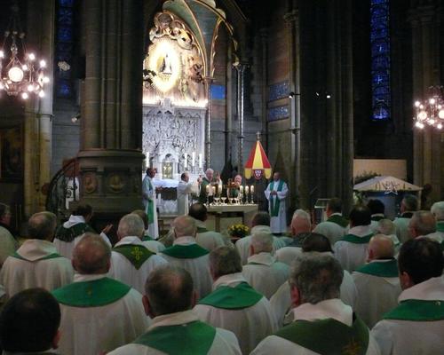 Messe dans la Basilique