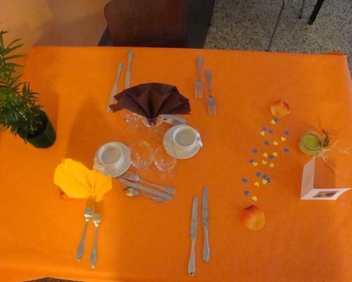Les tables aux couleurs des 4 saisons