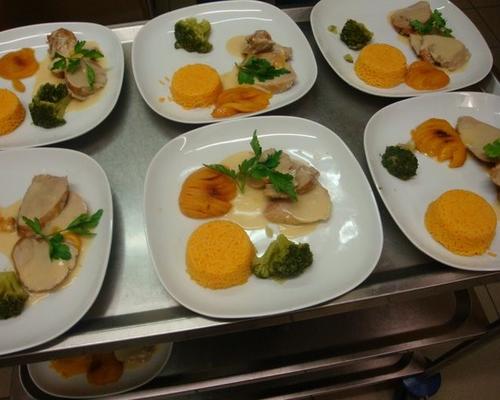 Le repas... hum !