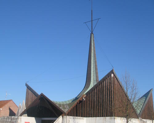 Eglise Sainte-Thérèse à Vieux-Condé (La Solitude)
