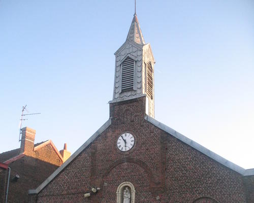 Eglise Notre-Dame du Mont-Carmel à Fresnes (Le Trieu - Place Barbusse)