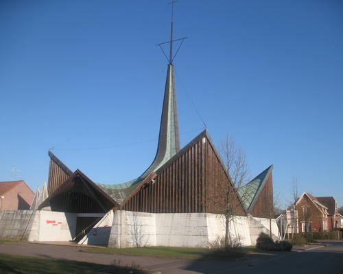 Eglise Sainte-Thérèse à Vieux-Condé (La Solitude)