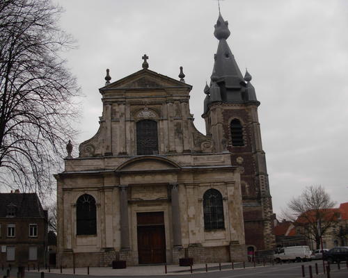 Eglise de Saint-Wasnon à Condé-sur-L'Escaut