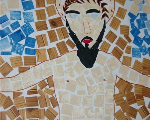 Jésus à la Matisse
