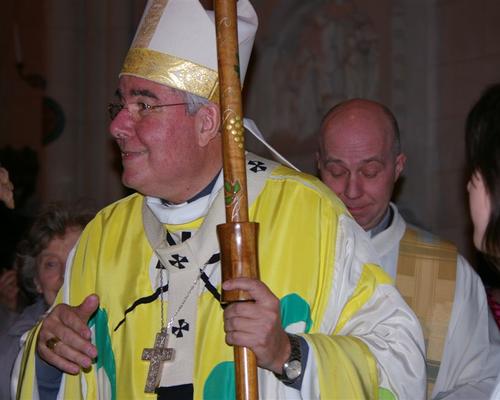 Mgr Garnier et abbé Olivier