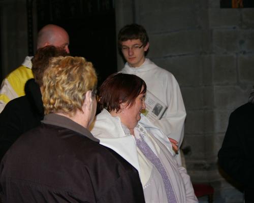 remise écharpe blanche
