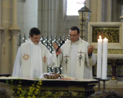 Bénédiction des croix