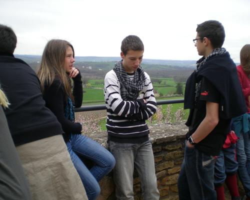 Lucille, Nicolas et Julien