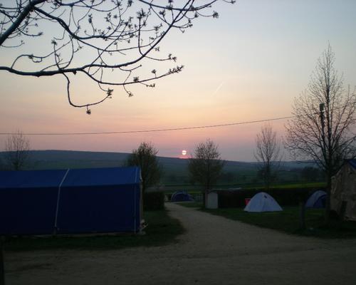 Coucher de Soleil sur Taizé