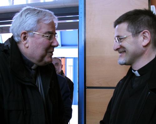 Monseigneur François Garnier et l'abbé Pierre-Germain Boutteau