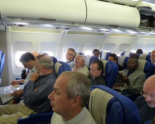 Départ en avion