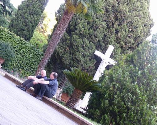 dans le parc