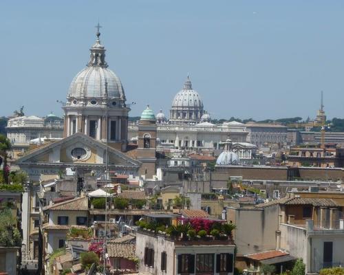 Rome vu de la Trinité des Monts