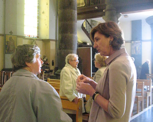 L'Esprit-Saint nous fait nous rencontrer....
