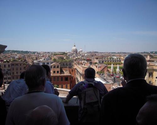 Rome vue de La Trinité des Monts
