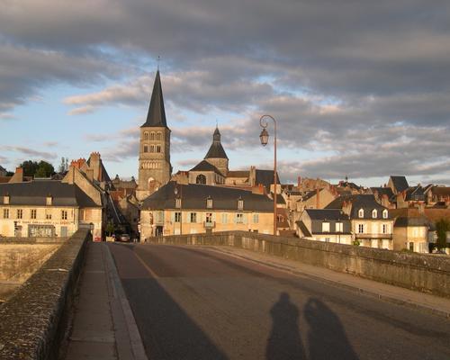 soleil couchant-la Charit- sur Loire