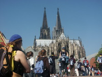 Marche vers la cathedrale