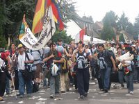 Marche vers MarienFeld