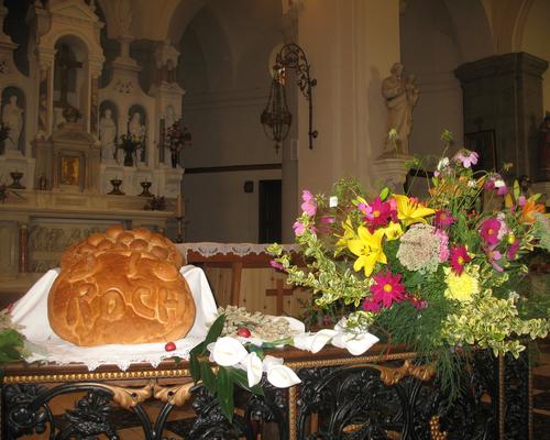 Les "pains de Saint Roch" ont été déposés dans l'église St Amand