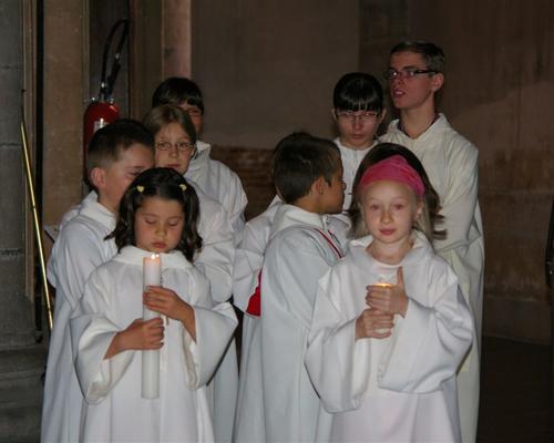 procession servants