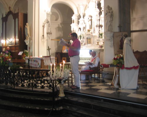 Retour dans l'église St Amand d'Hergnies
