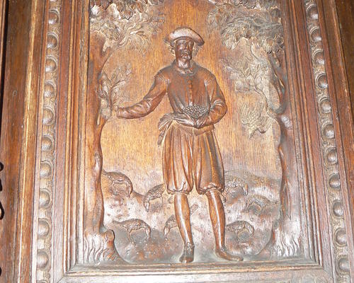 détail de la chaire