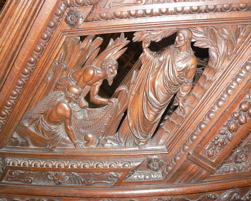 chaire (détail)