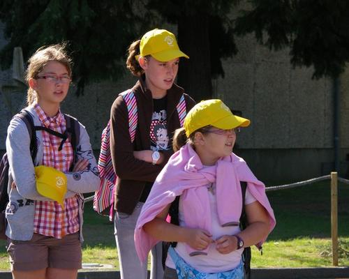 Marion, Marthe et Clara Lourdes 2010
