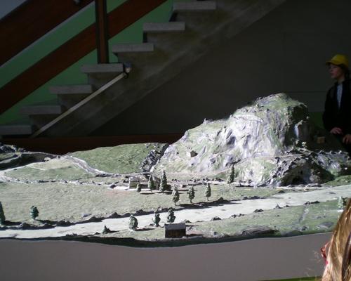 maquette du vieux Lourdes