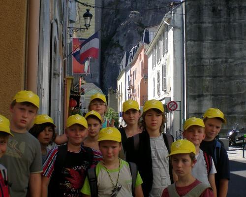 dans les rues de Lourdes
