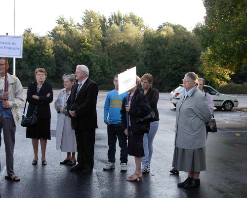 Les sœurs franciscaines d'Abscons sont venus fêter St François avec nous
