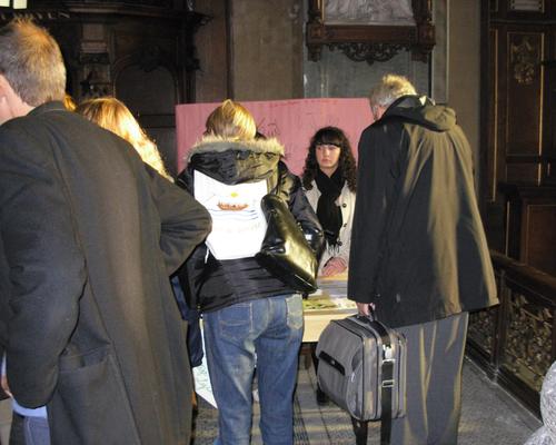 Les mouvements avaient proposé des stands dans l'après-midi