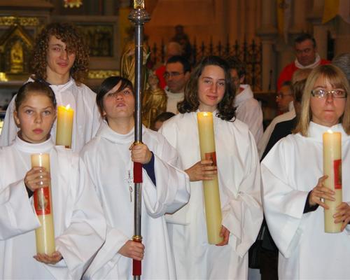 départ procession