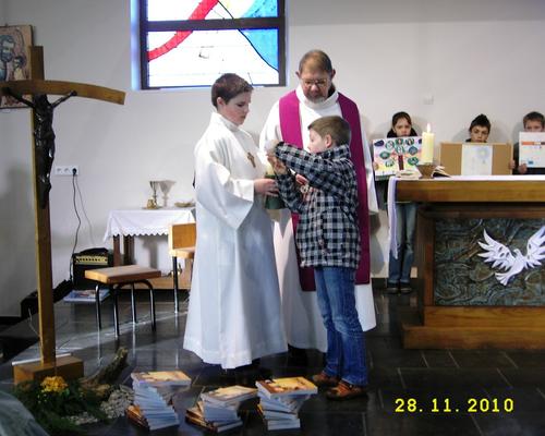 remise des evangiles