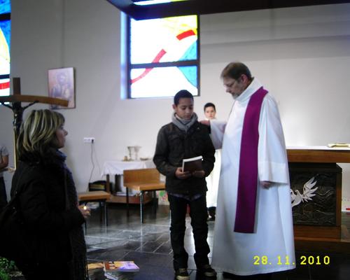 remise des evangiles