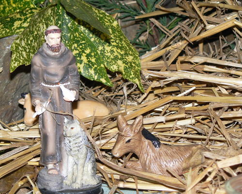 initiateur de la tradition des crèches