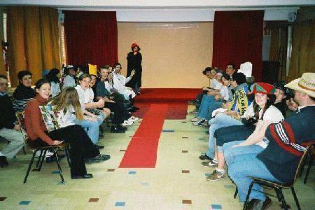 defilé de mode pour se presenter