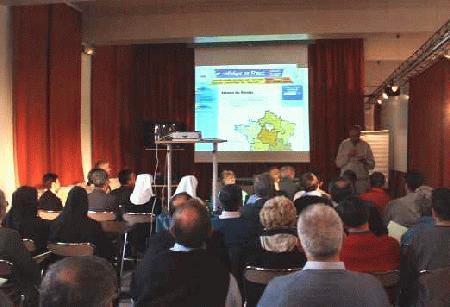 Présentation du site par le président du C M M