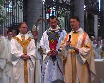 Les 3 nouveaux prêtres