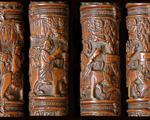 Detail de la crosse les Rameaux