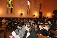 enfants et famille réunis au Temple de Douai