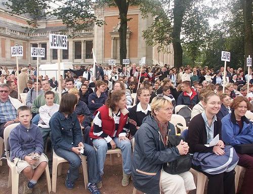 Le groupe des jeunes