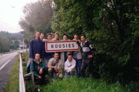 En pélerinage sur les pas d'un de leur frère