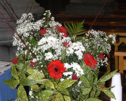 bouquet pour la procession d'offertoire