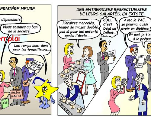 Camerino et le Travail couleur
