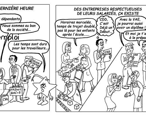 Camerino et le Travail N&B